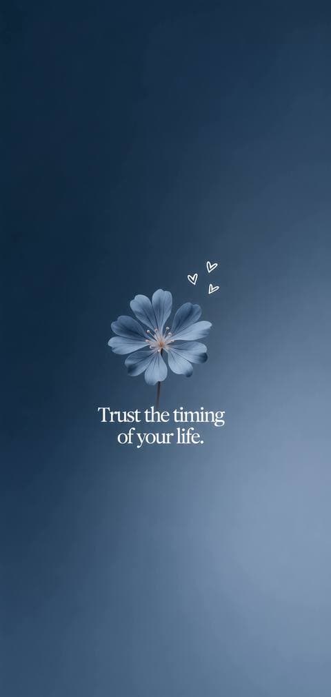 Trust the Timing